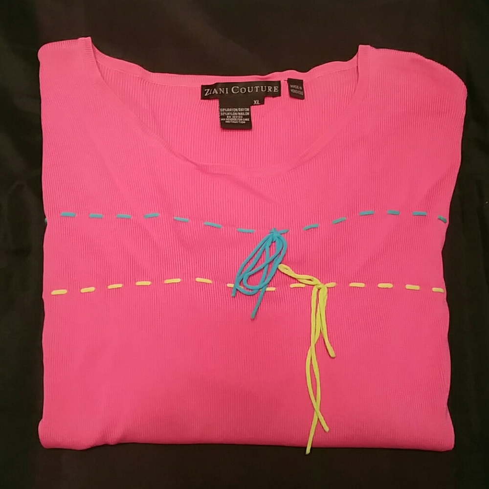 🐞Pink detailed top  [2]